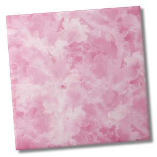Simple Marble Pink Ceramic Tile