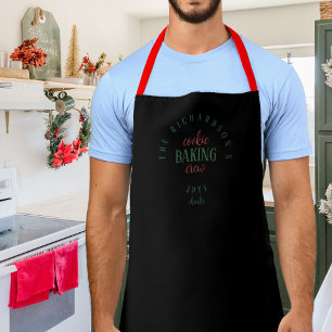 Simple Matching Cookie Baking Crew  Apron
