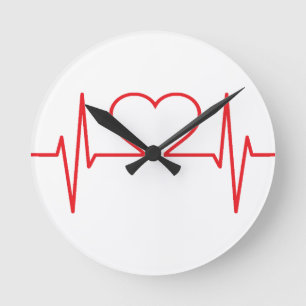 Simple Medical Round Clock