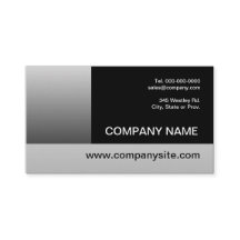 Simple metallic Black and Silver 