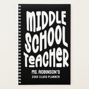 Simple Middle School Teacher Planner