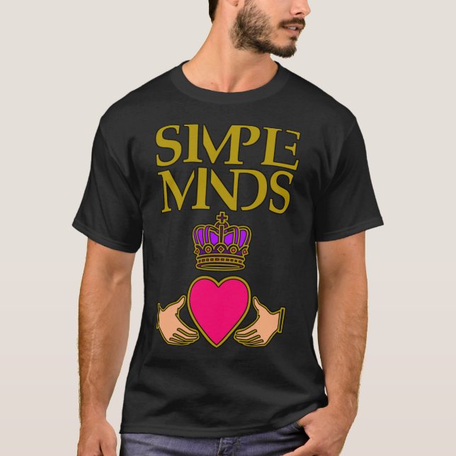 Simple Minds Royal Heart Classic T-Shirt (Front)