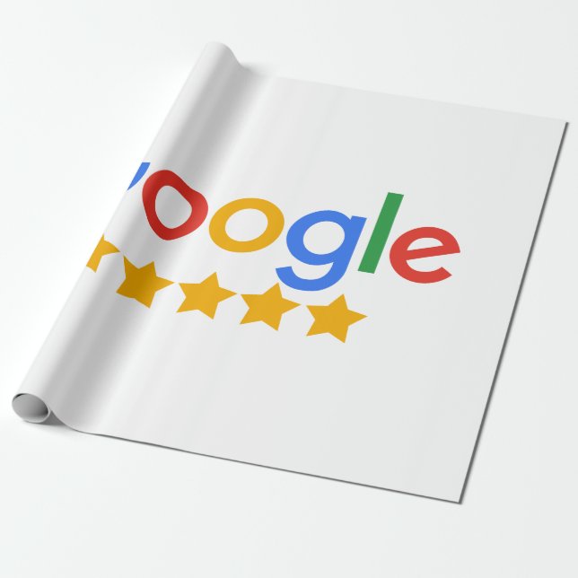 simple minima colerful design your logo wrapping paper (Unrolled)