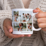 Simple Minimal 10 Photo Collage  Coffee Mug<br><div class="desc">Simple Minimal 10 Photo Collage Coffee Mug. Click the edit button to customize with your photos and text.</div>