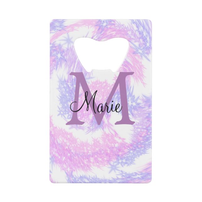 simple minimal add name monogram pink red glitter  (Front)