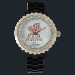 Simple minimal add name photo bridesmaid gift watch<br><div class="desc">design</div>
