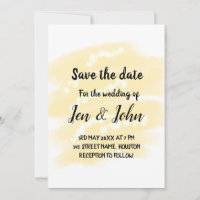 Simple minimal add name place date save the date i