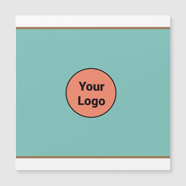 SIMPLE MINIMAL ADD YOUR LOGO CUSTOM TEXT HERE BUSI (Front)