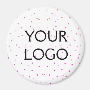 simple minimal add your logo/design here business  magnet