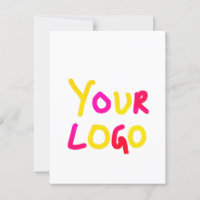 simple minimal add your logo/design here business 