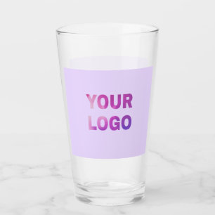 simple minimal add your logo/design here text glass