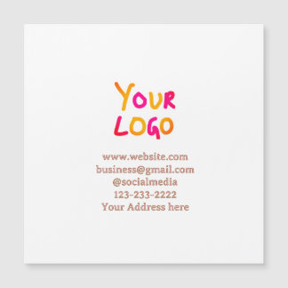 simple minimal add your logo/design here text pos