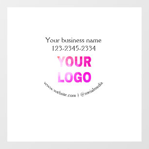simple minimal add your logo/design here text pos