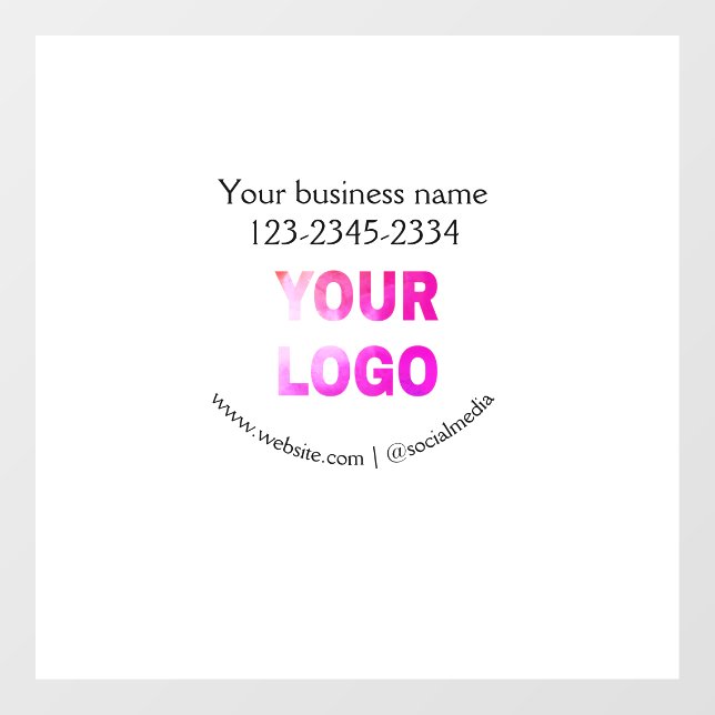 simple minimal add your logo/design here text  pos (Sheet)