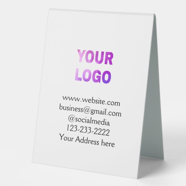 simple minimal add your logo/design here text  pos (Front)