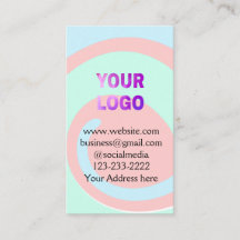 simple minimal add your logo/design here text  pos