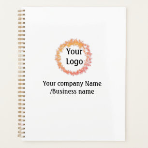 simple minimal add your logo gold website social t planner
