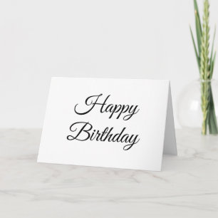 Simple minimal add your logo text name card