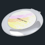 simple minimal add your name bridesmaid wedding  c compact mirror<br><div class="desc">design</div>