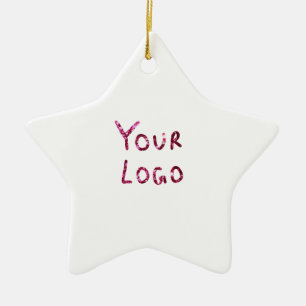 simple minimal add your name bridesmaid wedding ce ceramic ornament