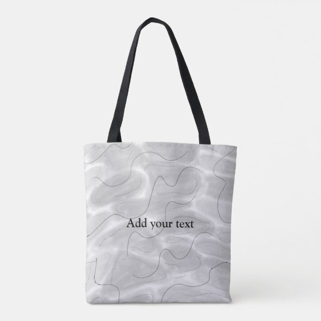 simple minimal add your name bridesmaid wedding   tote bag (Back)