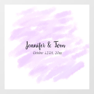 simple minimal add your name custom wedding unity