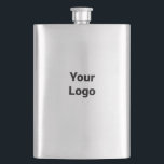 simple minimal add your name MONOGRAM GROOMSMEN Fl Hip Flask<br><div class="desc">design</div>