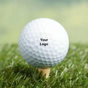 simple minimal add your name MONOGRAM GROOMSMEN Golf Balls