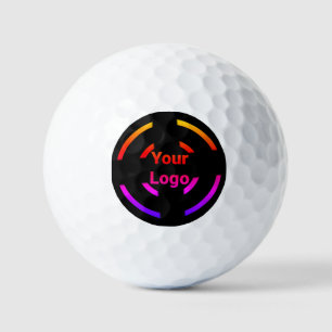 simple minimal add your name MONOGRAM GROOMSMEN Golf Balls