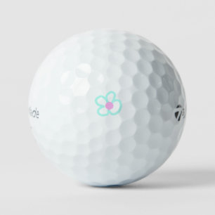 simple minimal add your name MONOGRAM GROOMSMEN Golf Balls