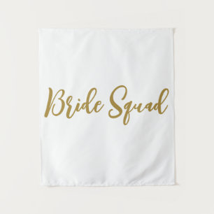 simple minimal add your name text bridesmaid gift  tapestry