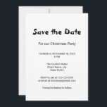 simple minimal add your name text save the date<br><div class="desc">design</div>