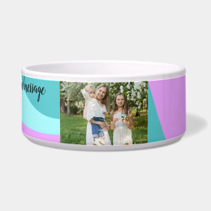 simple minimal add your photo watercolor art throw