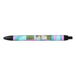simple minimal add your photo watercolor art throw black ink pen