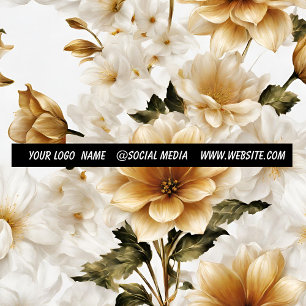 simple minimal add your text monogram name satin grosgrain ribbon