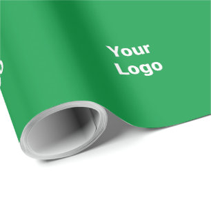 simple minimal add your text monogram name wrappin wrapping paper