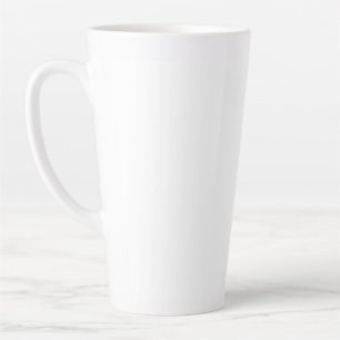simple minimal add your text monogram photo    cof latte mug