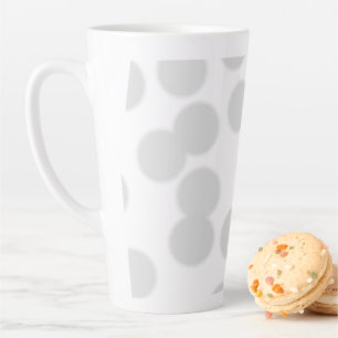 simple minimal add your text monogram photo    cof latte mug