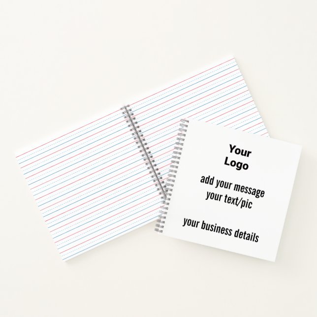simple minimal add your text photo christmas     n notebook (Inside)