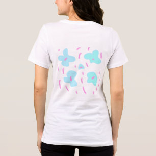 simple minimal add your text photo christmas T-S Tri-Blend Shirt