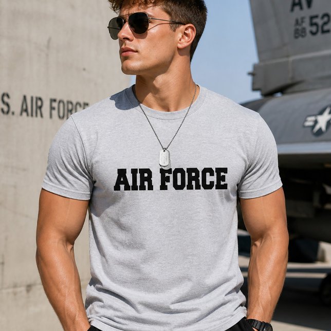 Simple Minimal Air Force  T-Shirt (Simple Minimal Air Force T-Shirt)