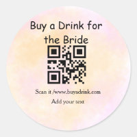 Simple minimal bachelorette buy a bride drink wate
