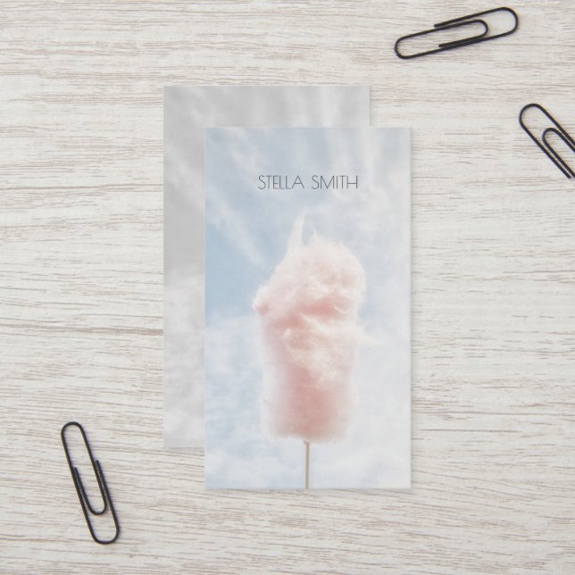 Simple Minimal Business Card (Front/Back In Situ)