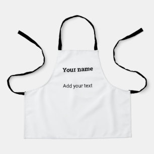 simple minimal christmas times add your text apro apron