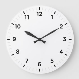 Simple Minimal Classic Large Clock