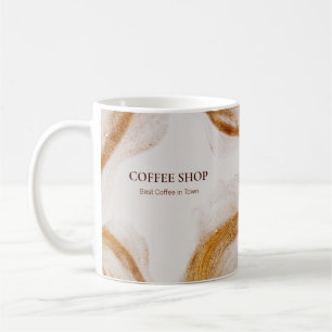 Simple Minimal Coffee Shop Coffee Mug