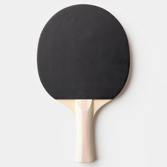 Simple minimal colourful abstract add your text ce ping pong paddle (Back)