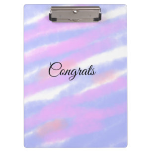 Simple minimal congratulations add your text name clipboard