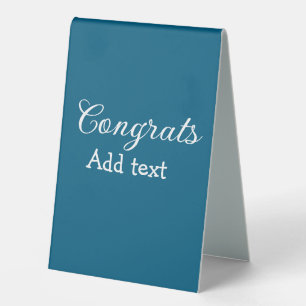 Simple minimal congratulations graduation add your