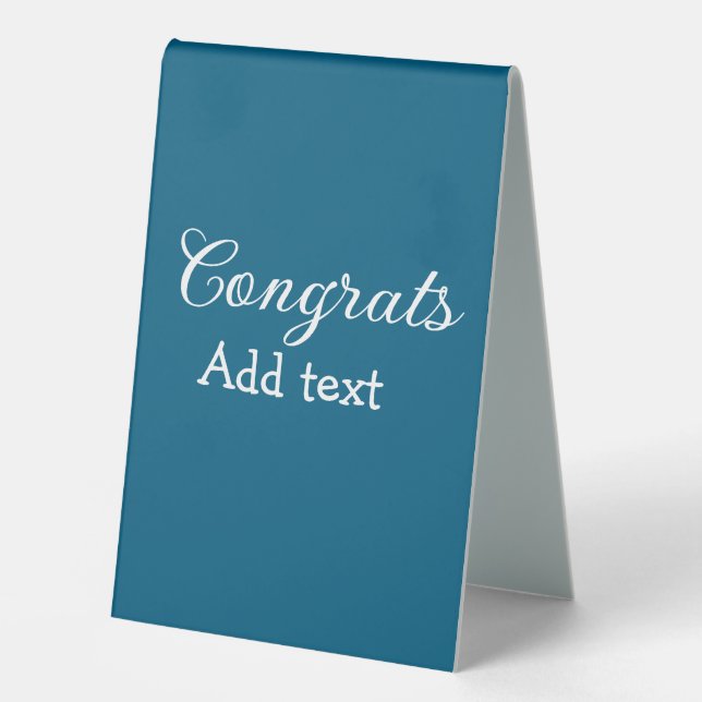 Simple minimal congratulations graduation add your (Front)